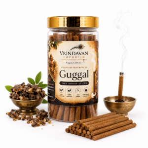 Guggal Dry Dhoop Sticks | Traditional Natural Fragrance for Pooja & Temple | 150g
