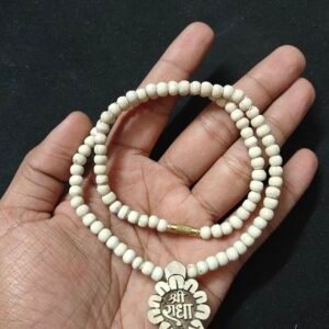 Shree Radha Flower Tulsi Locket Mala