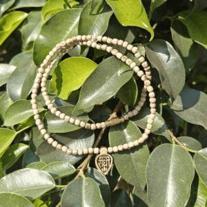 Radha Naam Tulsi Kanthi Locket Mala