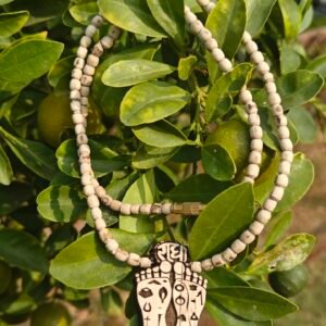 Shree Ji Charan Tulsi Locket Mala