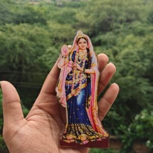 Radha Rani Ji Wooden Cutout
