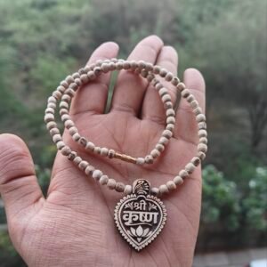 Shri Krishna Heart Shaped Locket Mala