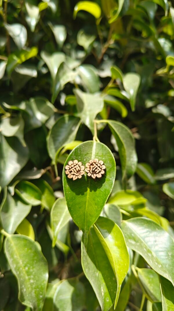 Ram naam Tulsi Earrings