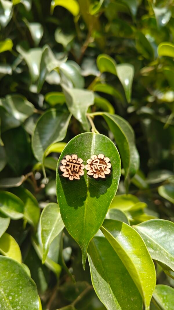 Ram Sita Tulsi Earrings