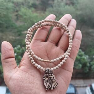 Radha Krishna Tulsi locket mala