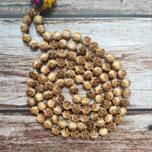 Radha naam Tulsi japmala 108+1 beads