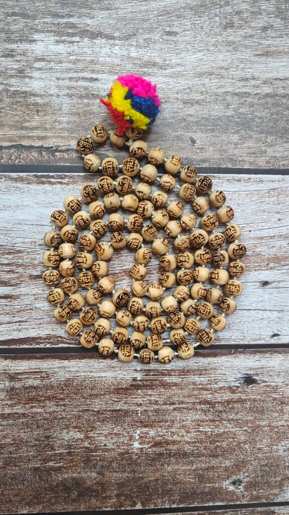 Radha Krishna Tulsi japmala 108+1 beads