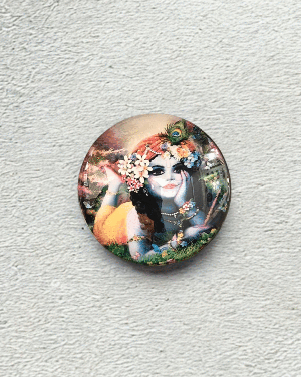 Bal Kanha Glass Magnet