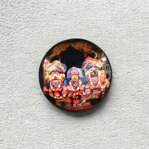 Shri Jagannath Ji Glass Magnet