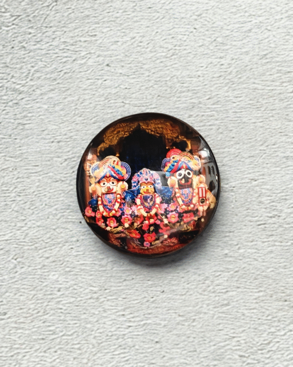 Shri Jagannath Ji Glass Magnet