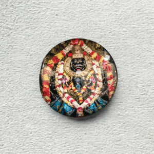 Lord Narsimha Glass Magnet