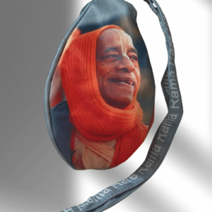 Srila Prabhupada grey japa bag