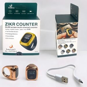 Digital Rechargeable 6 digit Tally counter with OLED Screen HD Display