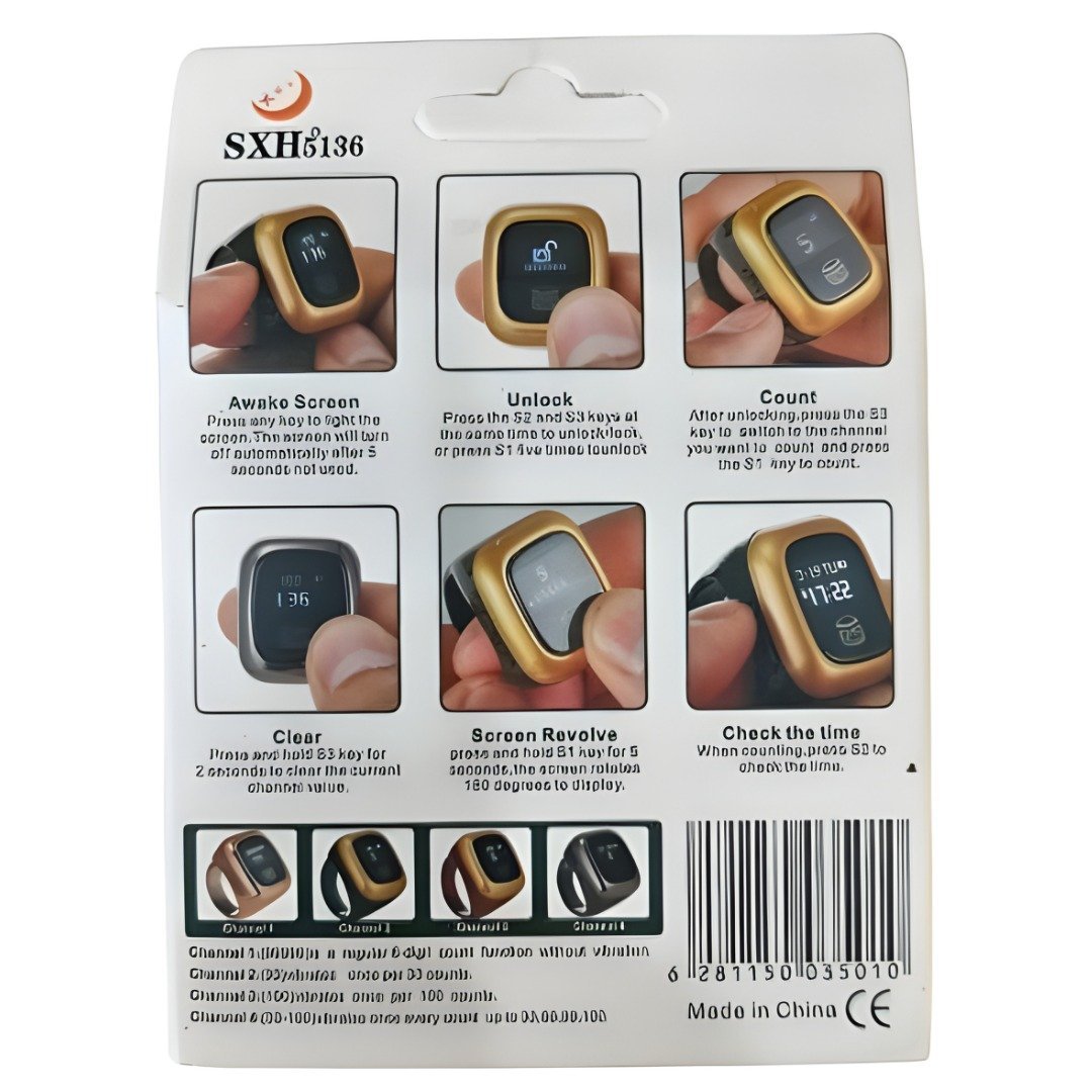 Digital Rechargeable Tally counter with OLED Screen HD Display - Image 3