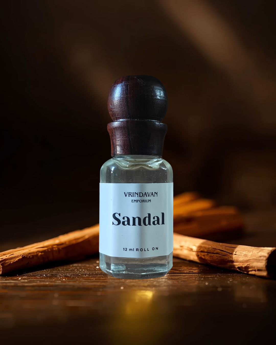 Sandal Premium Attar - Pure Chandan Alcohol Free Seva Attar