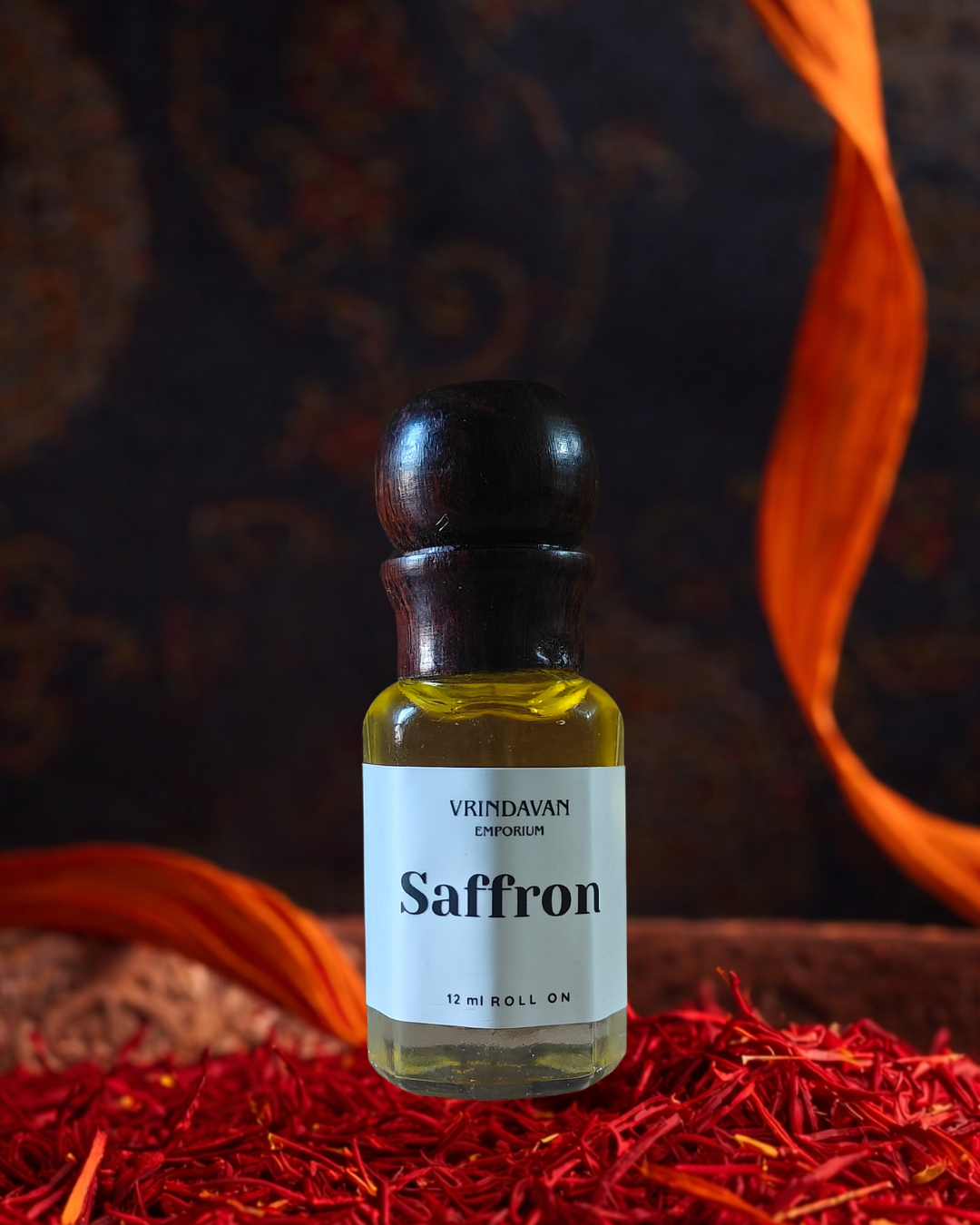 Saffron Premium Attar - Pure Kesar Alcohol Free Attar