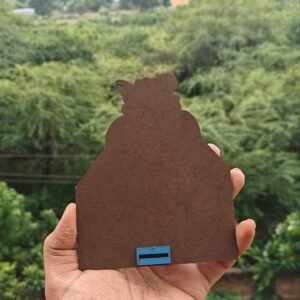 Bankey Bihari Ji Wooden Cutout - Thumbnail Image 2