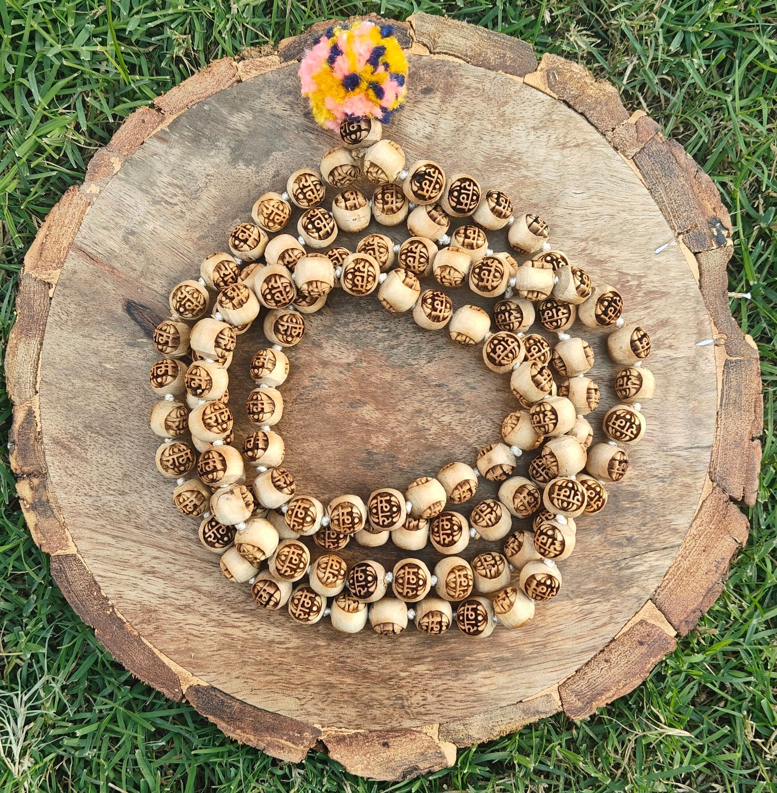 Ram naam Tulsi japmala 108+1 beads - Image 3