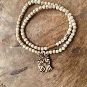 Radha Krishna Tulsi locket mala - Thumbnail Image 1