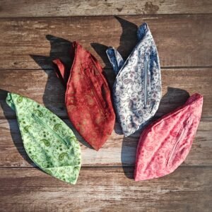 Pure Cotton Floral Style Japa Bag