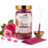 Rose Dry Dhoop Sticks | Premium Floral Fragrance for Pooja, Aarti & Home | 150g - Thumbnail Image 1