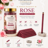 Rose Dry Dhoop Sticks | Premium Floral Fragrance for Pooja, Aarti & Home | 150g - Thumbnail Image 2
