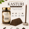 Kasturi Dry Dhoop Sticks | Premium Musk-Inspired Fragrance for Pooja & Meditation | 150g - Thumbnail Image 2