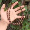 Black Brown Tulsi kanthi mala mix beads - Thumbnail Image 3