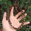 Black Brown Tulsi kanthi mala mix beads - Thumbnail Image 2