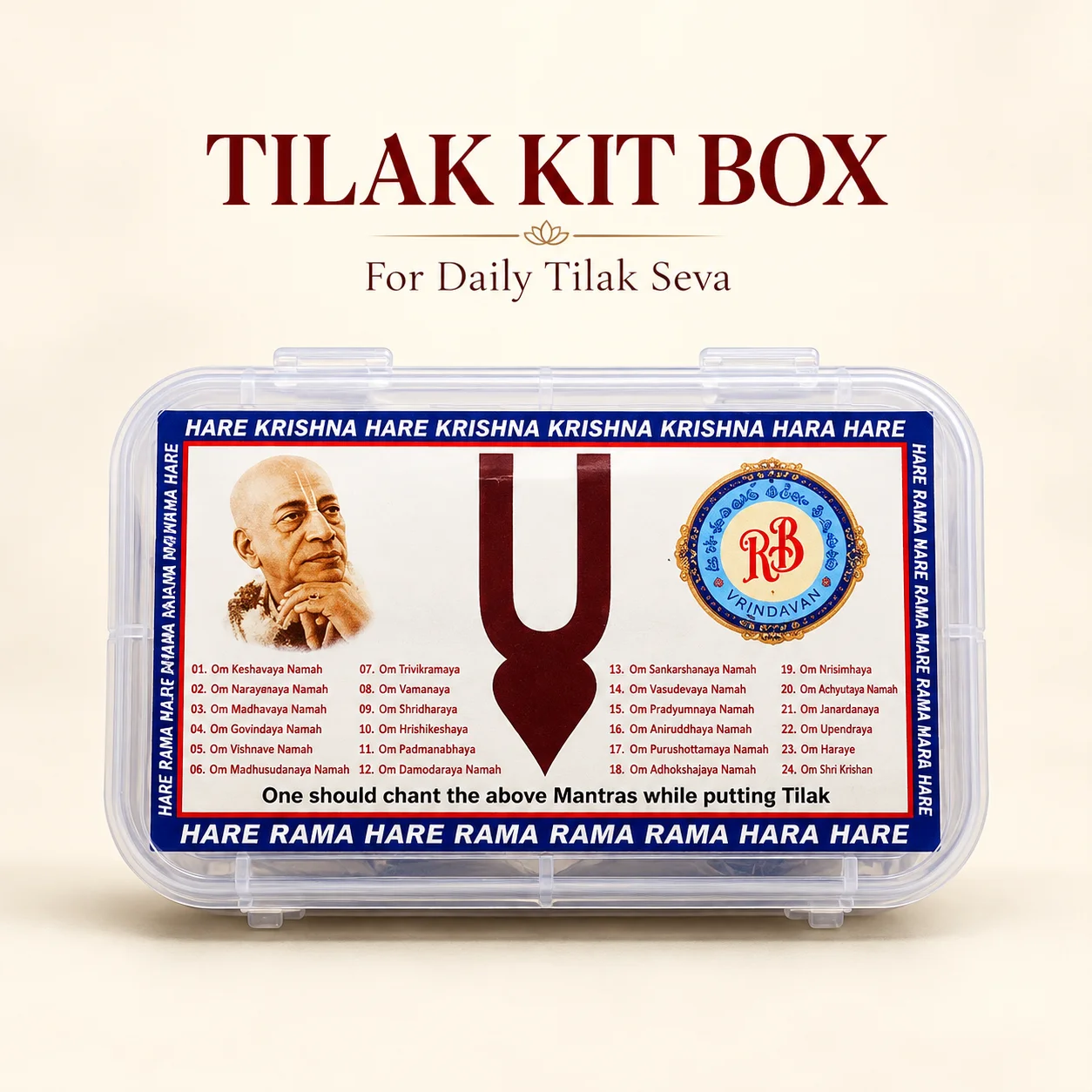 Vaishnav Tilak Kit with Gopi Chandan | Travel-Friendly Kit - Image 2