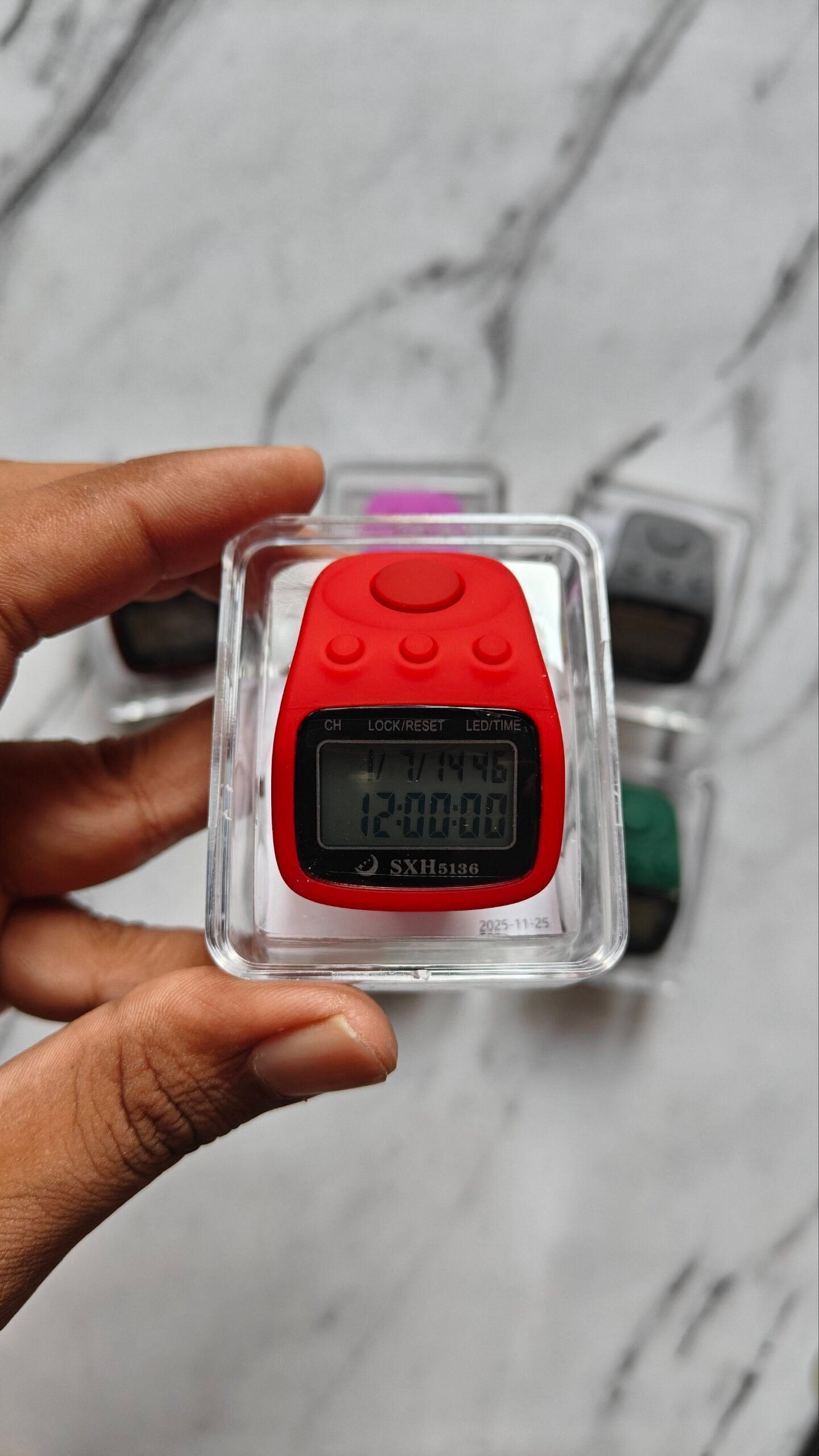 1 Crore Naam Jap Counter with Replaceable Cell | 12-Channel Digital Mantra Counter - Image 2